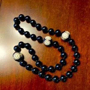 Tiffany & Co Paloma Picasso Resin Bead Marrakesh Zellige Flower necklace